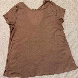 Nike Tan Yoga Top